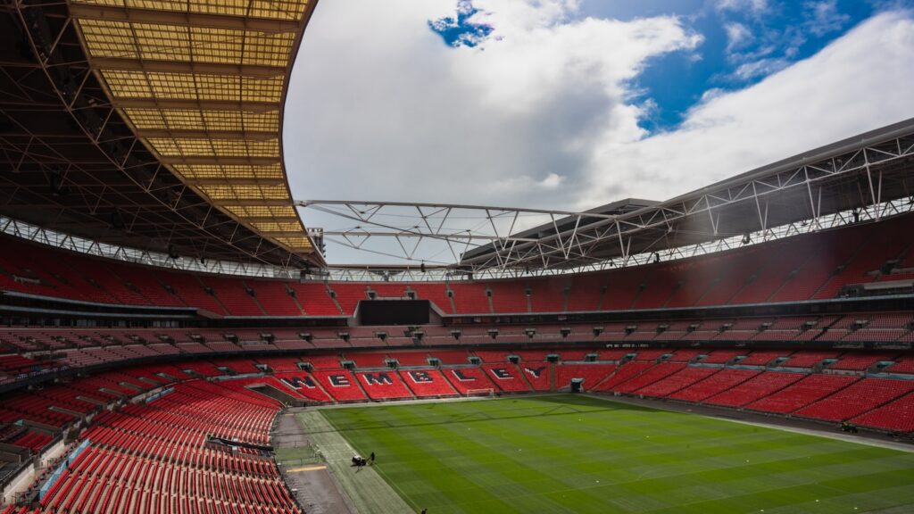 Large stadium illustrating naming rights sponsorship cost